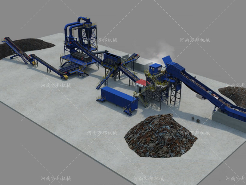 輕薄料破碎機(jī)配置