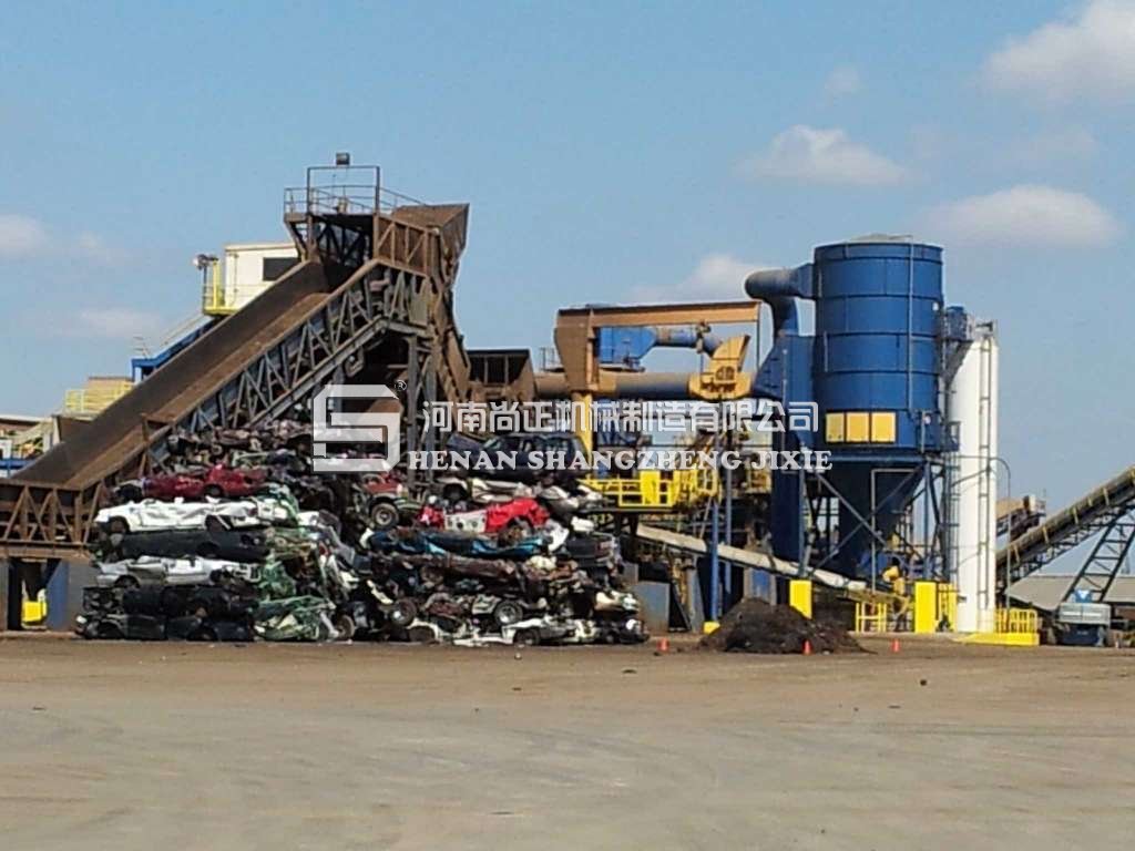 大型廢鋼破碎線